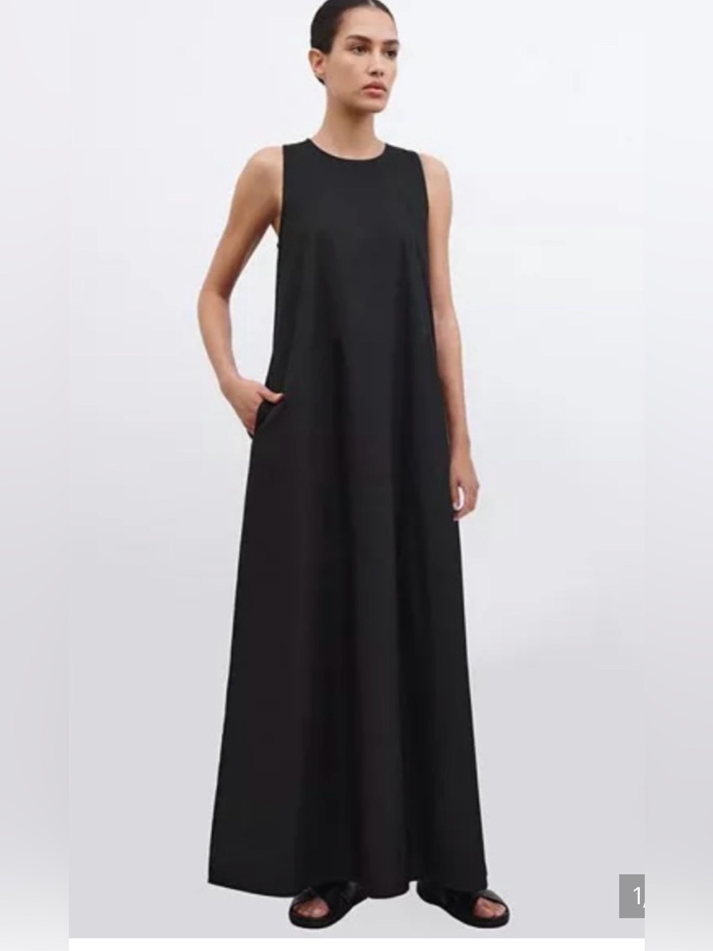 Marcella Gracie Maxi Dress, Black